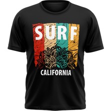 Surf Baskılı Unisex Tshirt, Hediye Tshirt, Ww1