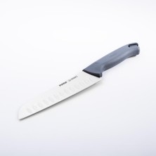 Pirge Gastro Santoku Bıçağı Oluklu Gri 17 cm 37168