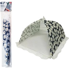 CrossBorder Decor Çiçek Desenli Yiyecek Örtüsü, Mutfak Aksesuarı, Yiyeceklerinizi Taze ve Temiz Tutmak Için Ideal