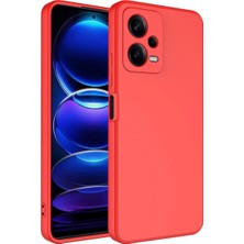 Xiaomi Redmi Note 12 5g Uyumlu Kılıf Iç Yüzeyi Kadife Lansman Kapak