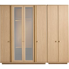 Lotus 6 Kapılı Gardrop