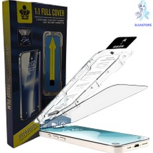 Elsa Store iPhone 15 Cam Ekran Koruyucu Kolay Kurulum Aparatı Fit Silim HD
