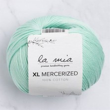 La Mia Xl Mercerized Su Yeşili El Örgü  - 137 - 33767