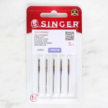 Singer Orjinal Ev Tipi Dikiş Makine Iğnesi 12/14/16 Numara Set