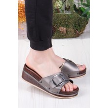 Pierre Cardin 7418 Anatomik Rahat  Ürün Tokalı Kadın Terlik