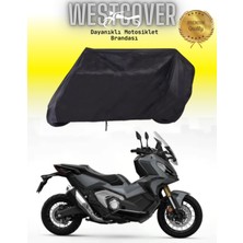Honda ADV350 Uyumlu Siyah Motosiklet Brandası,örtüsü