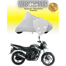 Bajaj Discover 150 F  Uyumlu Motosiklet Brandası,örtüsü Gri
