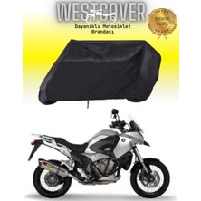 Honda Vfr 1200 x Crosstourer  Uyumlu Siyah Motosiklet Brandası,örtüsü