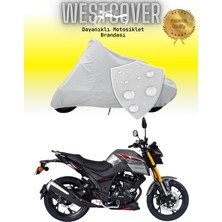 Arora mt 125 Uyumlu Motosiklet Brandası,örtüsü Gri