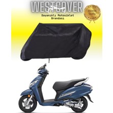 Honda Activa 110  Uyumlu Siyah Motosiklet Brandası,örtüsü