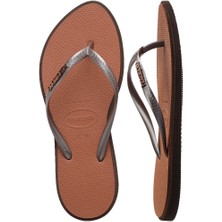 Havaianas Slim Point Dark Brown Kadın Terlik 35-36