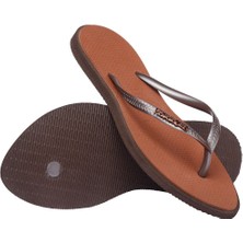 Havaianas Slim Point Dark Brown Kadın Terlik 35-36