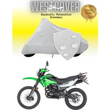 Mondial X-Treme Moto Cross Uyumlu Motosiklet Brandası,örtüsü Gri