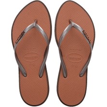 Havaianas Slim Point Dark Brown Kadın Terlik 41-42