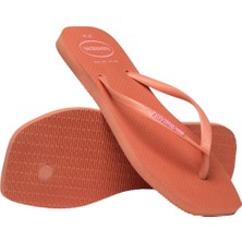 Havaianas Slim Square Logo Pop Up Turuncu 35-36