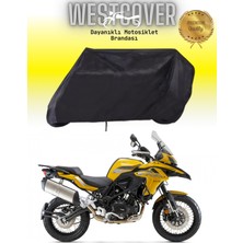 Benelli Trk 502 x  Uyumlu Siyah Motosiklet Brandası,örtüsü