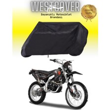 Asya Rx 250 Cross  Uyumlu Siyah Motosiklet Brandası,örtüsü