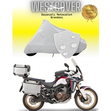 Honda CRF1100L Africa Twin Adventure Sports Dct   Arka Çanta Uyumlu Motosiklet Brandası,örtüsü Gri