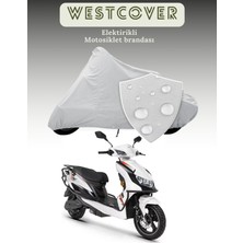 Rks Mt-3 Pro Elektrikli Moped Koruma Örtüsü Brandası Lüx Kalite