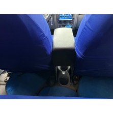 Carface Hyundai Accent Admire Deri Kol Dayama Kolçak Siyah Özel Üretim Mdf