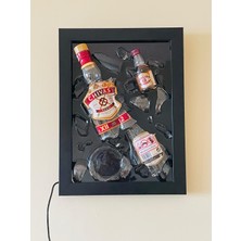 Design Shops Epoksi Tablo LED Işıklı (Chivas) Şık Tasarım