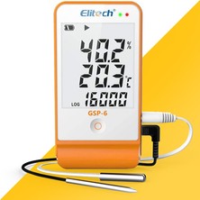Sevgift Elitech Gsp-6 Çift Kablolu Sıcaklık ve Nem Veri Kaydedici Datalogger