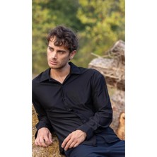 Gamaro Oversize Fitilli Ottoman Gömlek Erkek