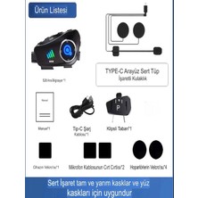 Deanb Q-28 Su Geçirmez Wireless 30FPS HD Yatay/Dikey 1920^1080P Kamera Motosiklet İnterkom Motor Kask Kulaklık