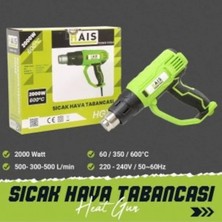 Hais Pro Sıcak Hava Tabancası Profesyonel-3 Kademe