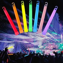 Nessi World Nessiworld Karanlıkta Yanan Asılabilir Ip Aparatlı Glow Stick Kolye Glow Stick Lamba 6 Adet 6 Renk 15  cm