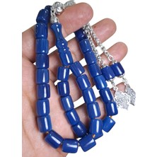 Cekke Tesbih Sıkma Kehribar 9 *11 mm Çubuk Sıkma Günlük Kullanıma Uygun Tesbih