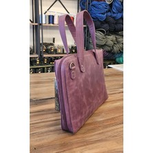 Dora Büyük Laptop Çantası Kahverengi