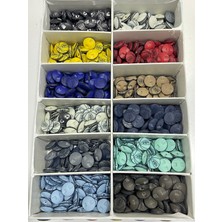 Karan Tuhafiye Bebek Düğmesi / Basketbol Top Model / 10 Adet