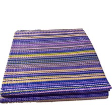 ACY STORE Katlanabilir Plastik Hasır Kilim Dış Mekan Piknik Kamp Sergisi Çift Dikiş
