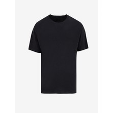 Antrasit Melanj Erkek Relaxed  T-Shirt F5SM-TST 2078