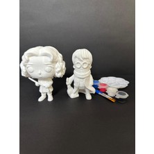 Vitrin XL HARRY POTTER  VE HERMİONE GRANGER 3D FİGÜR BOYAMA SETİ