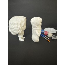 Vitrin XL HARRY POTTER  VE HERMİONE GRANGER 3D FİGÜR BOYAMA SETİ
