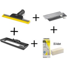 Sc Serisi Easyfix Delüx Cam Temizleme Aparatı Comfort Modeli +Halı Başlığı +Dış Zemin Bezi +15LI Bez