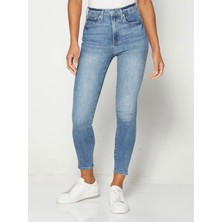 Gap Kadın Açık Mavi High Rise Skinny Jean Pantolon