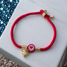 Sibelya Aksesuar Kalp Charm Bileklik