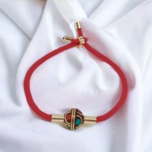 Sibelya Aksesuar El Yapımı Tibet Boncuğu Asansör Kapama Bileklik Siyah