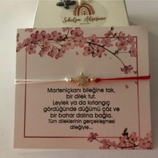 Sibelya Aksesuar Marteniçka Şans Bilekliği '' Kaplumbağa '' Figürlü