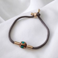 Sibelya Aksesuar El Yapımı Tibet Boncuğu Asansör Kapama Bileklik