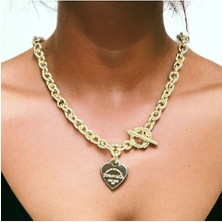 Sibelya Aksesuar Tfnny Model Kolye Küpe(Bileklik Hediyeli)