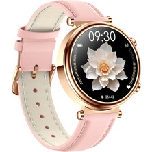 ZeitWatch X3 Kadın Gold Pembe 40 mm Akıllı Saat,Spor,Nabız,Uyku,Şeker,periyot,Tansiyon Takibi.AppStore ve GooglePlayStore ZeitWatch özel uygulaması.Uzun pil ömrü.