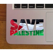 TSC Save Palestine Gazze Filistin Gazze Kurtarın Leptop Sticker 19CM