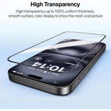 Etiget Apple iPhone 16e Tam Kaplayan Anti-Static Esd Cam Ekran Koruyucu 6d Glass (2 Adet)