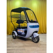 Jpn Motor -  Robin - Elektrikli Kabinli 3 Tekerli Moped