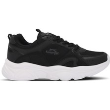 Slazenger GIZA Erkek Sneaker Koşu & Yürüyüş Ayakkabısı Siyah / Beyaz