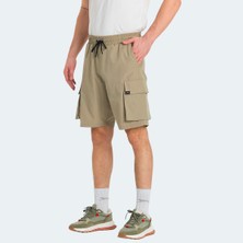 Slazenger RODYA Erkek Cepli Kargo Bej Şort